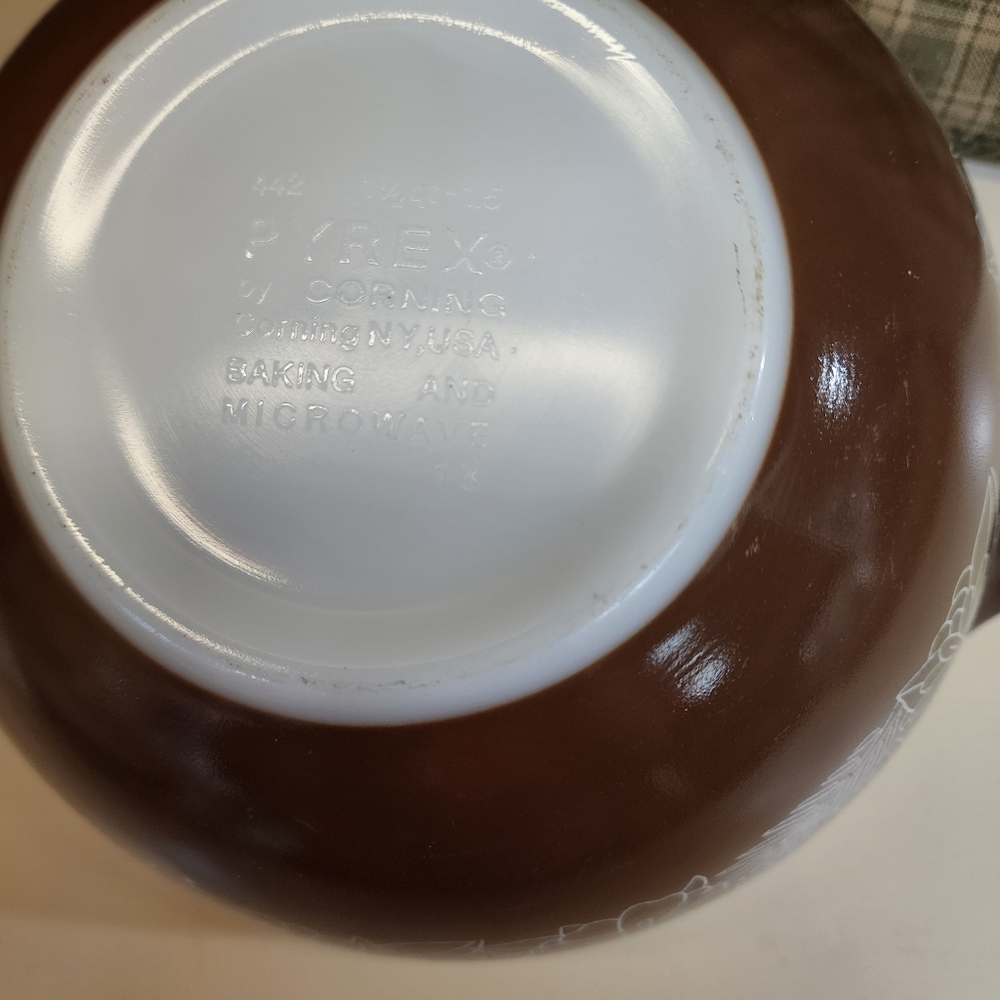 442 PYREX By Corning Mixing / Serving bowl 1.5 qt - Picture 13 of 16